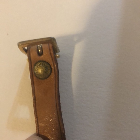 Authentic Louis Vuitton vachetta leather luggage tag 0013 - Picture 7 of 8